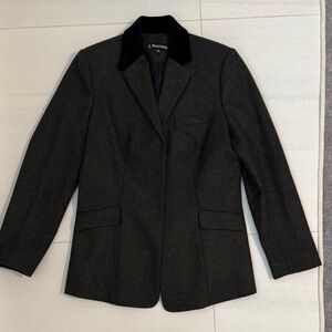 J. Peterman wool blazer women size 12